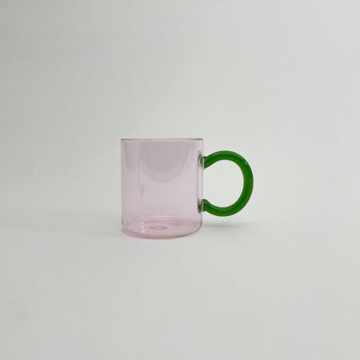 Mug en verre fumé