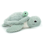 Peluche tortue maman et son bébé