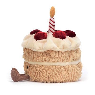 Peluche gâteau d'anniversaire