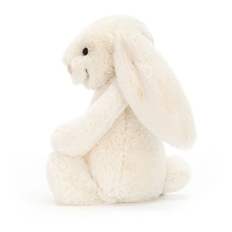 Peluche petit lapin blanc