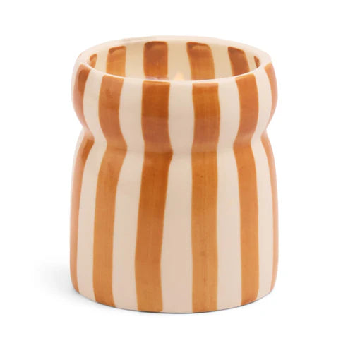 Bougie parfumée rayée