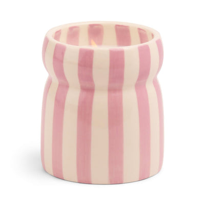 Bougie parfumée rayée