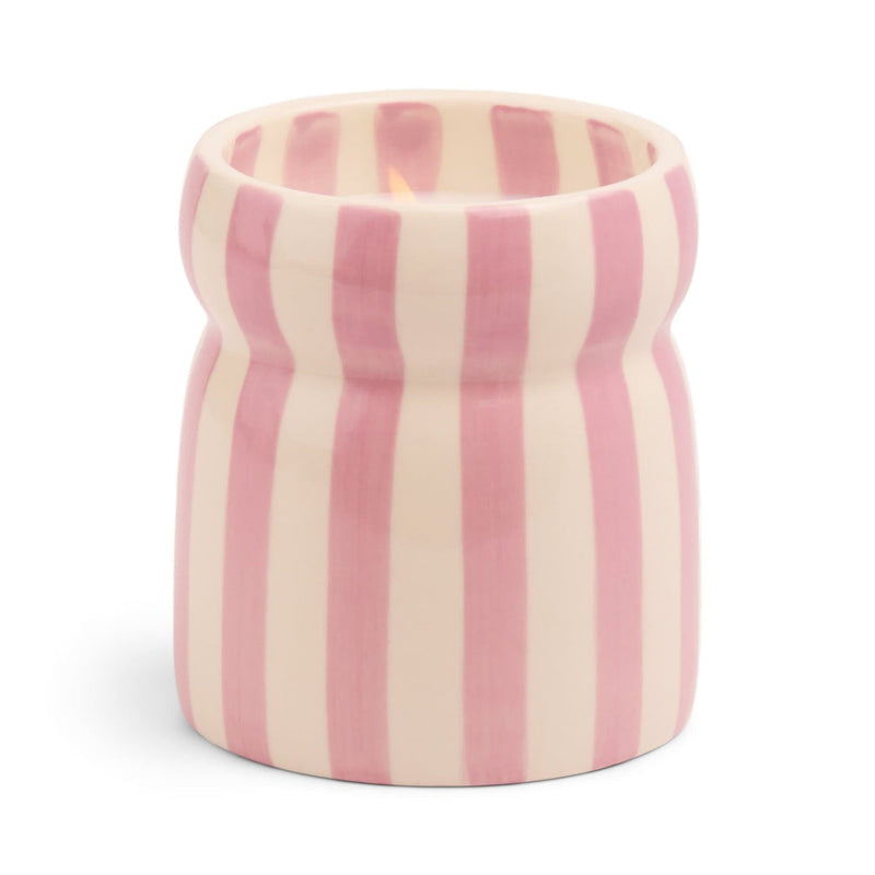 Bougie parfumée rayée