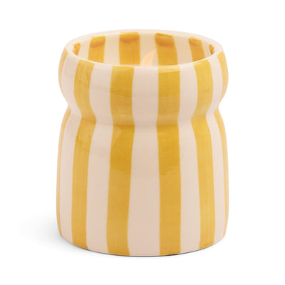 Bougie parfumée rayée