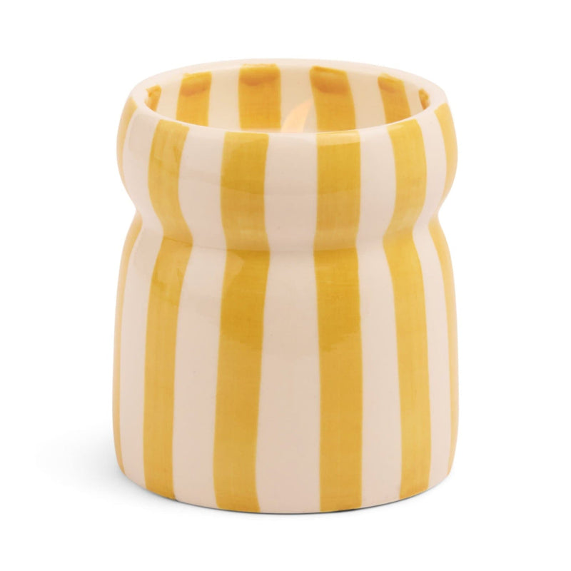 Bougie parfumée rayée