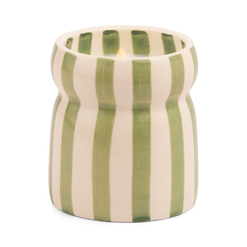 Bougie parfumée rayée