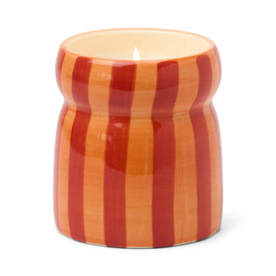 Bougie parfumée rayée