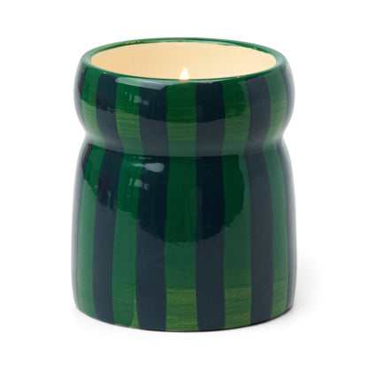 Bougie parfumée rayée