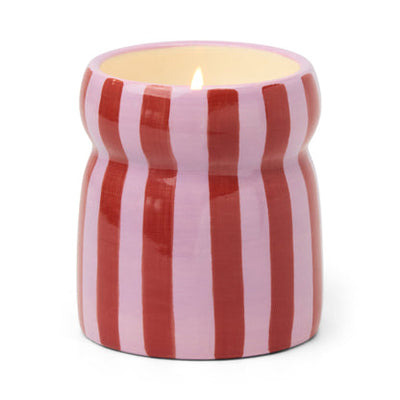 Bougie parfumée rayée