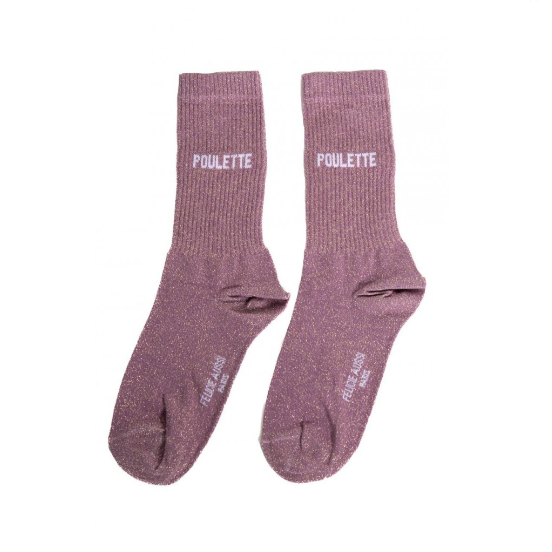 Chaussettes Poulette à Paillettes