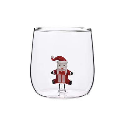 Verre de Noël 3D