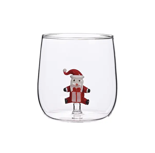 Verre de Noël 3D