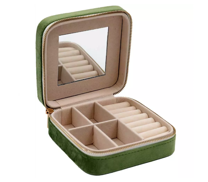 Boite à bijoux velours