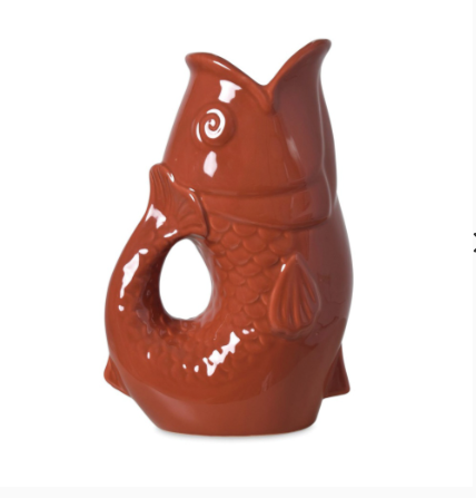 Vase pichet poisson