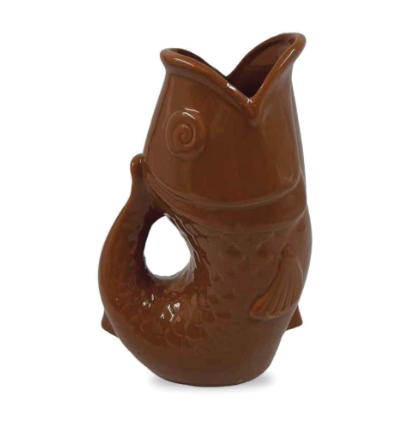 Vase pichet poisson