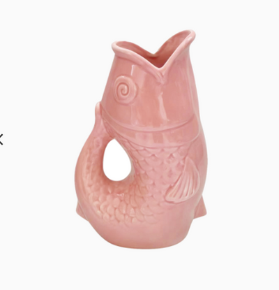 Vase pichet poisson