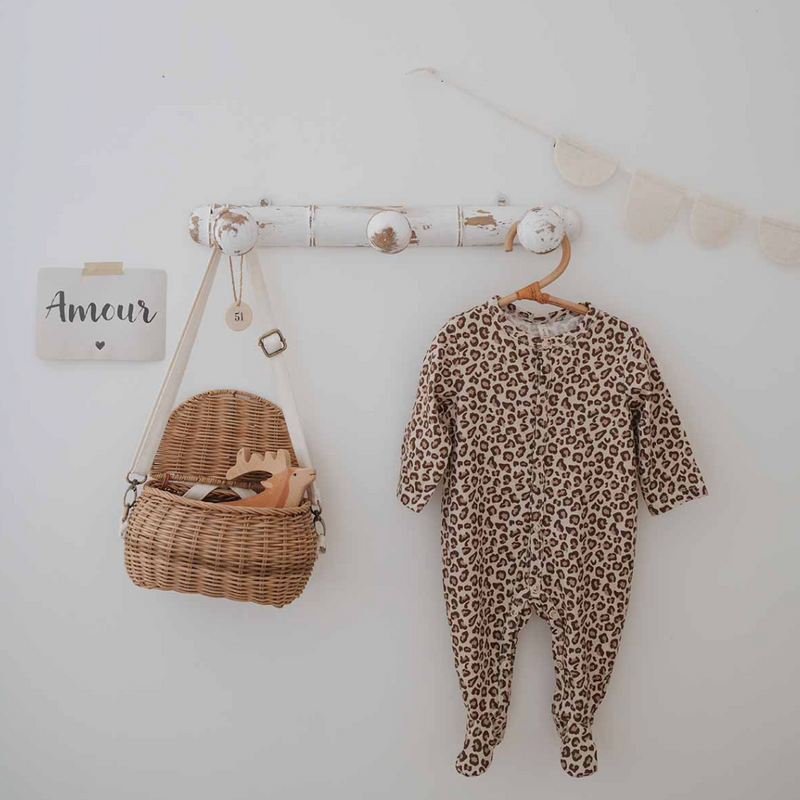 Pyjama imprimé léopard pour bébé