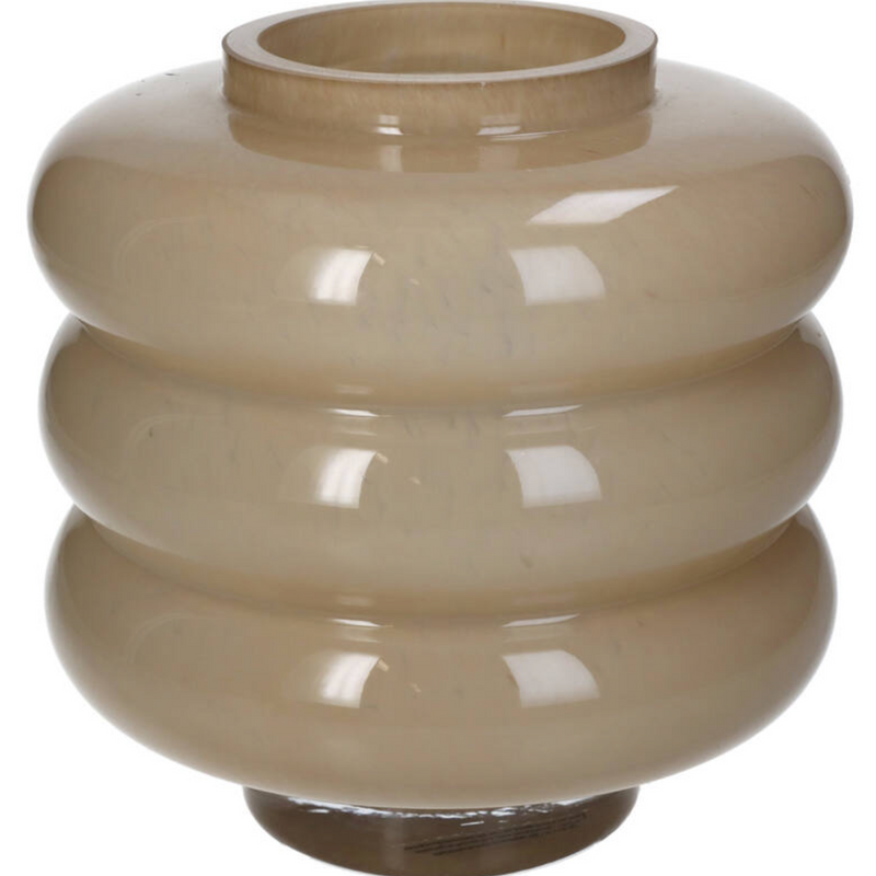 Vase design beige/nude