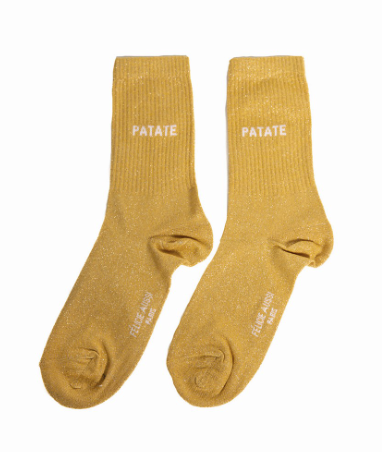 Chaussettes Patate Paillettes