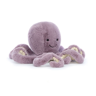 Peluche Pieuvre mauve