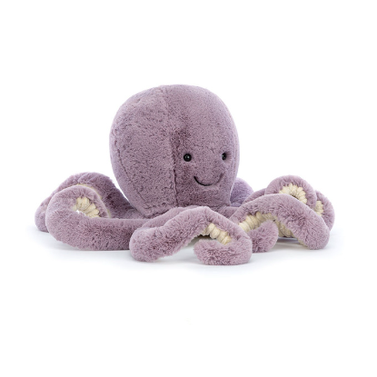 Peluche Pieuvre mauve