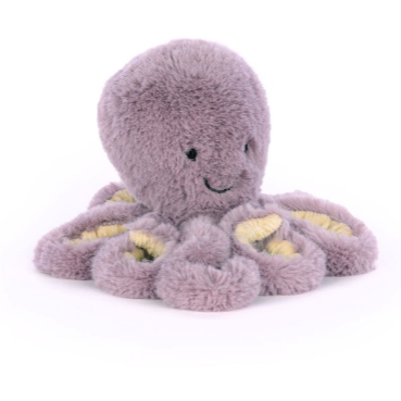 Peluche Pieuvre mauve