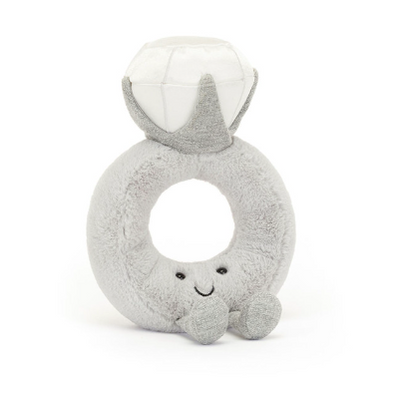 Peluche bague diamant