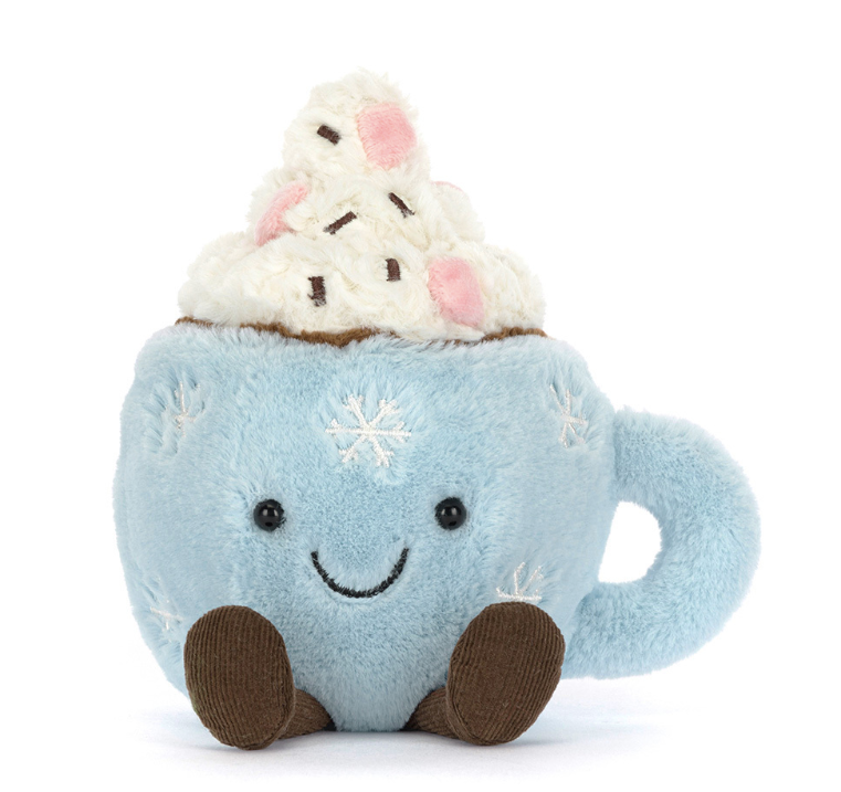 Peluche chocolat chaud