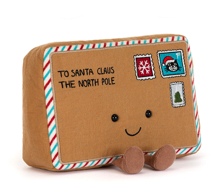 Peluche lettre au père noël