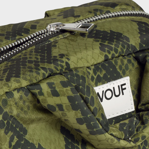 Trousse de toilette cobra verte