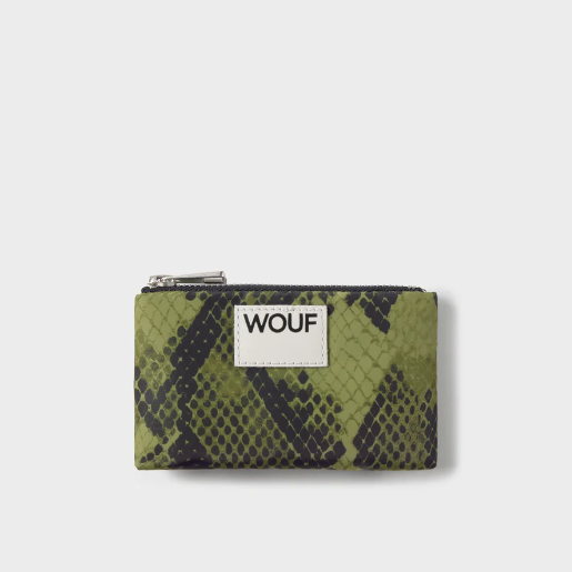 Porte monnaie cobra vert