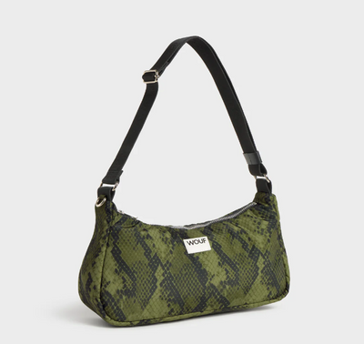Sac bandoulière cobra vert