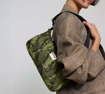 Sac bandoulière cobra vert