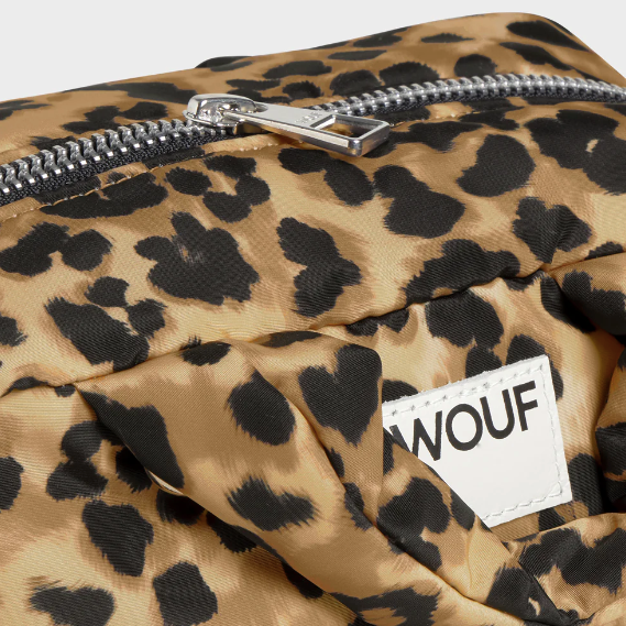 Trousse de toilette léopard