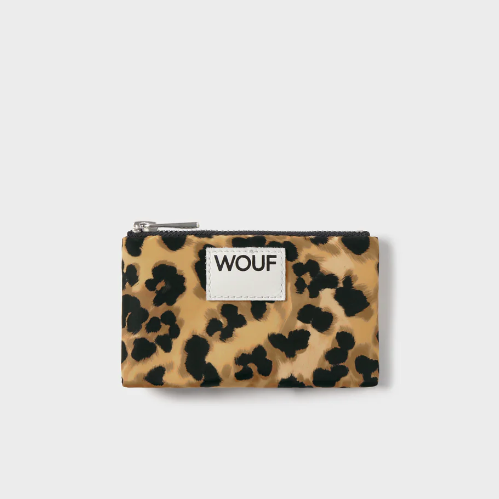 Porte monnaie léopard
