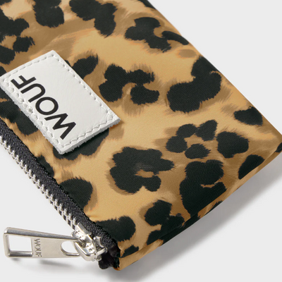 Porte monnaie léopard