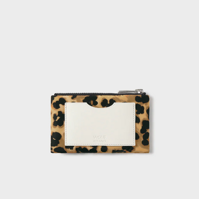 Porte monnaie léopard