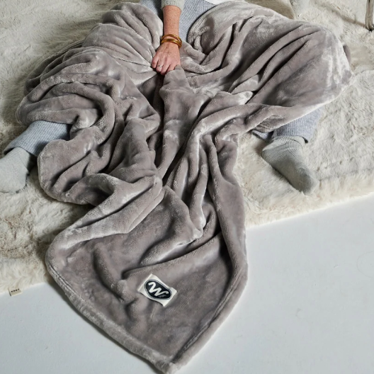 Plaid classique gris