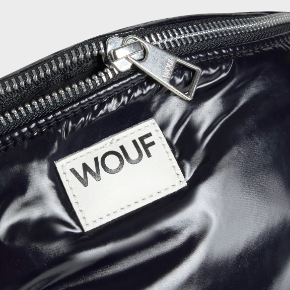 Sac banane doudoune noire