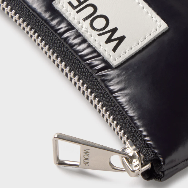 Porte monnaie doudoune noire