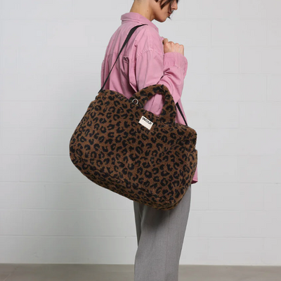 Sac week-end moumoute léopard