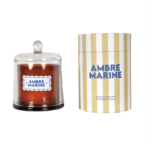 Bougie Ambre marine cloche