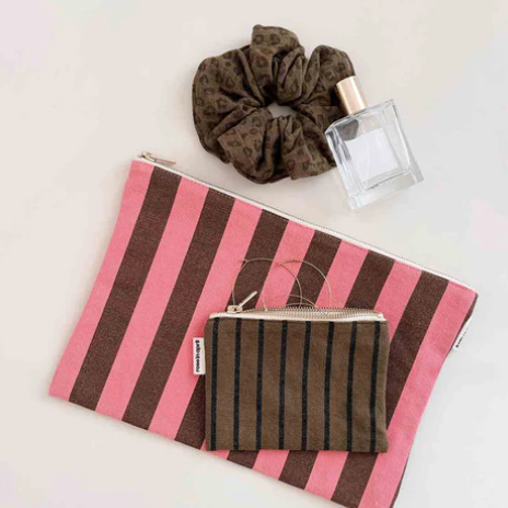 Chouchou léopard olive