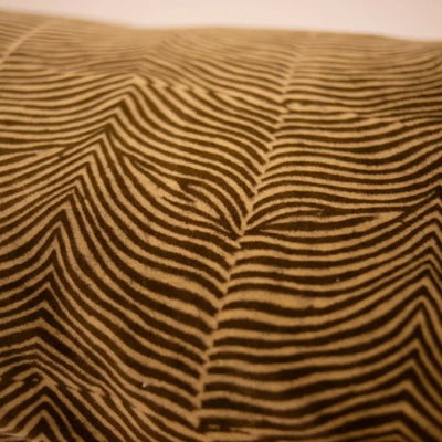 Coussin zèbre en coton
