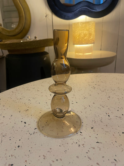 Grand bougeoir design fumé