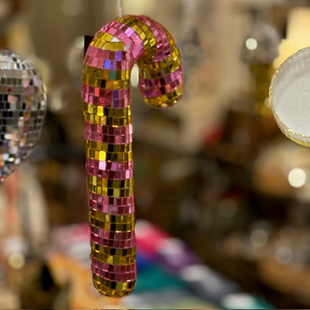 Décoration disco à accrocher en sucre d&