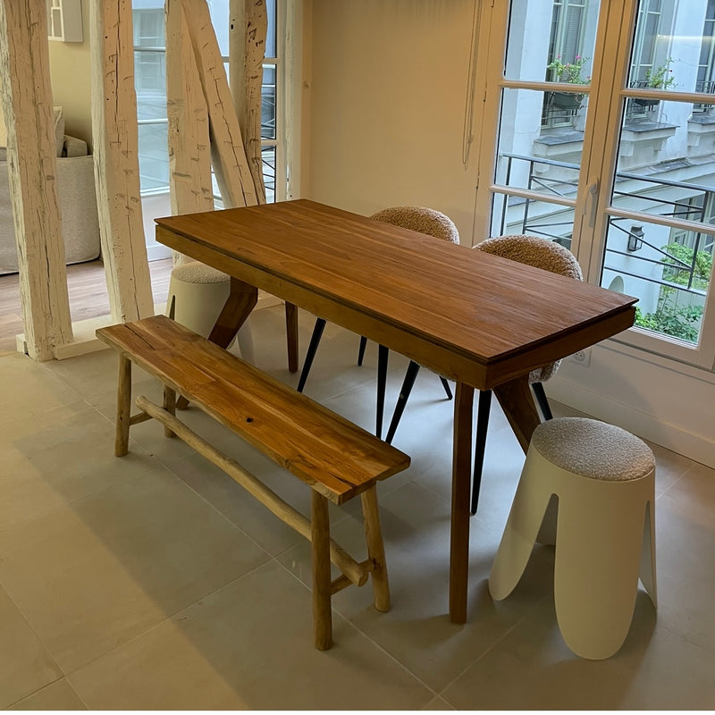 Table à manger en bois