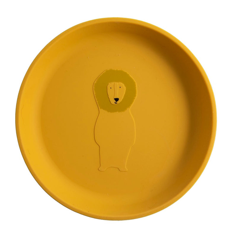 Assiette enfant silicone lion