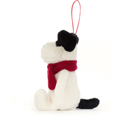 Peluche mini chien de noël