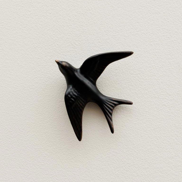 Petite hirondelle murale noire